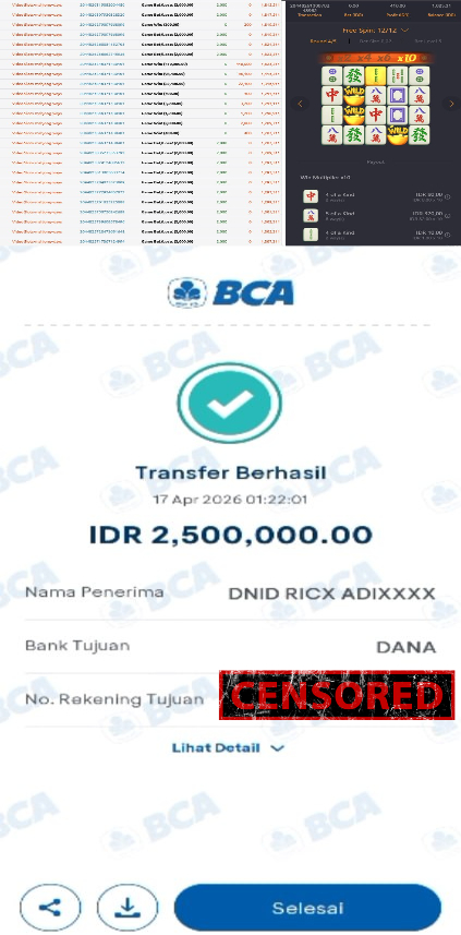 Bukti Jackpot