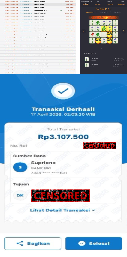 Bukti Jackpot